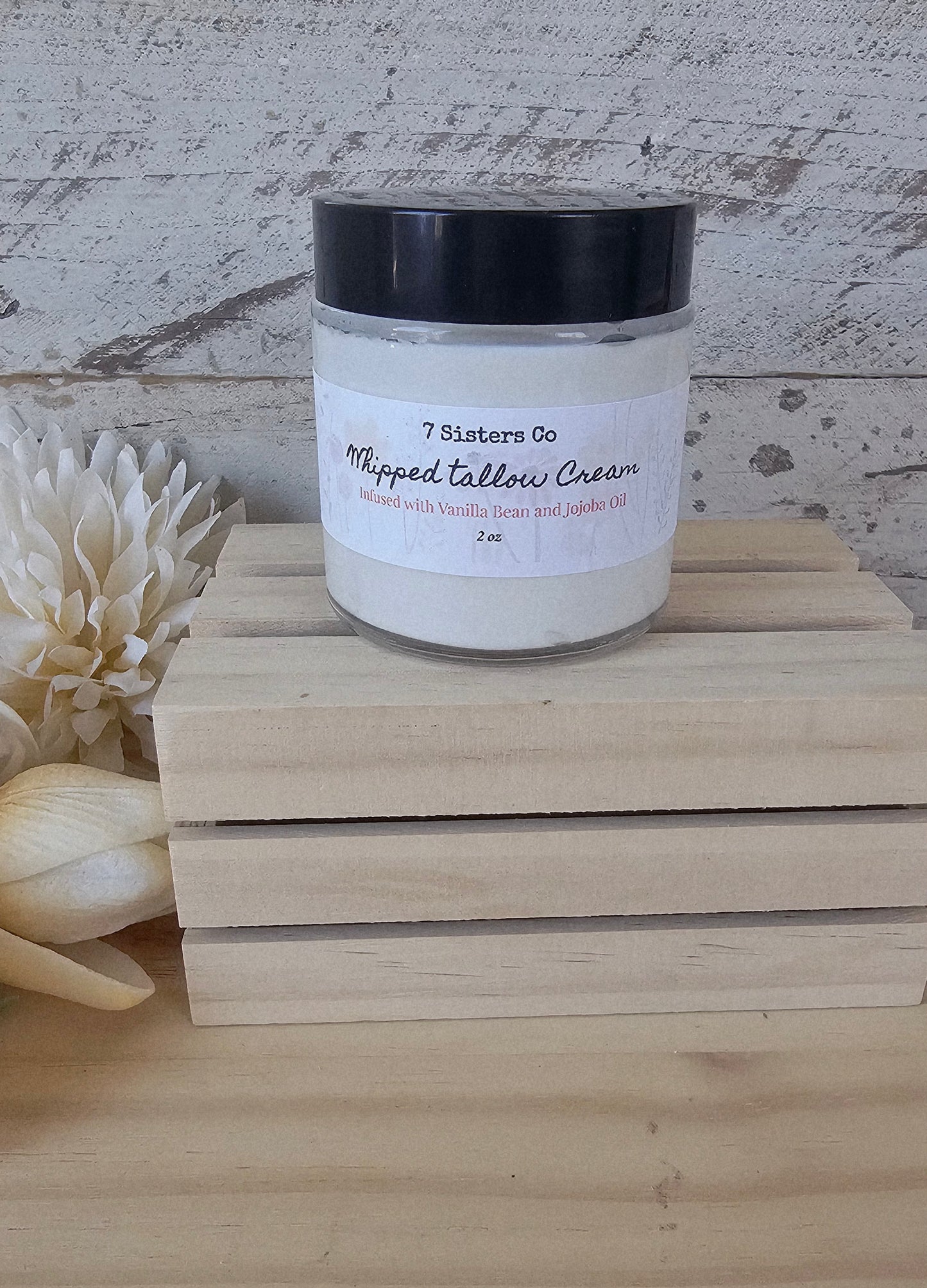 Vanilla Bean and Jojoba Oil| 🐮 Whipped Tallow Cream