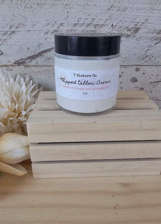 Vanilla Bean and Jojoba Oil| 🐮 Whipped Tallow Cream